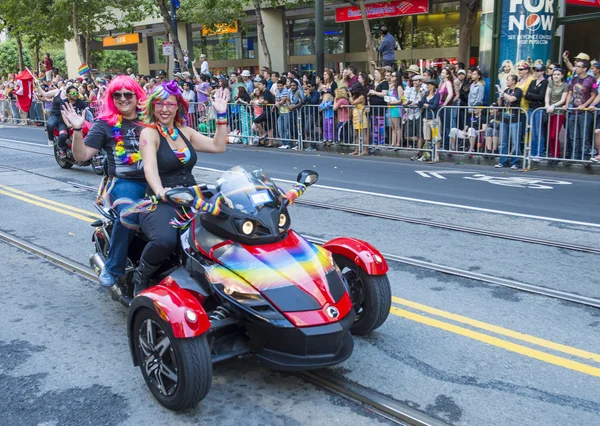 Сан-Франциско гей-парад — стоковое фото