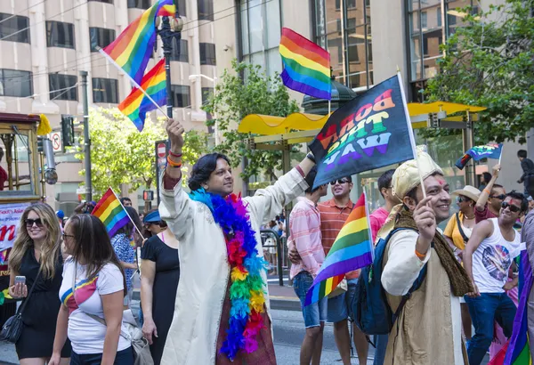 San Francisco gay pride — Stock Photo, Image