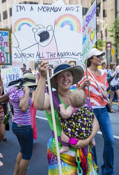 San Francisco gay pride — Stock Photo, Image