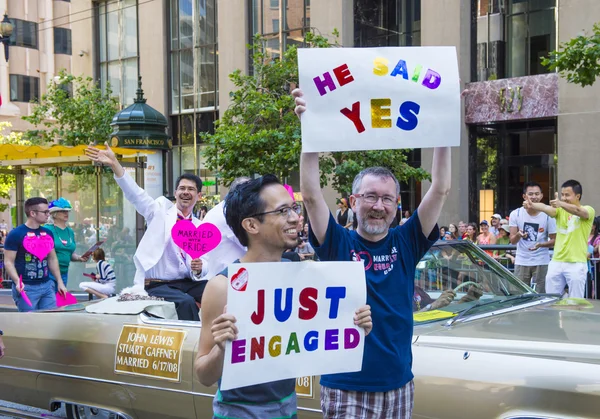 San Francisco gay pride — Stockfoto