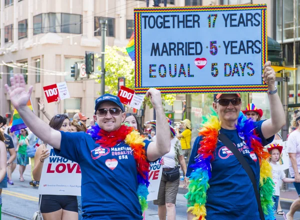 San francisco gay hrdosti — Stock fotografie