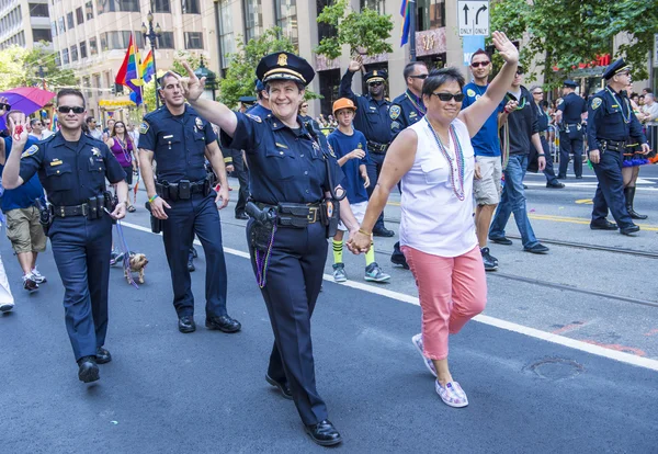 San Francisco gay pride — Stock Photo, Image