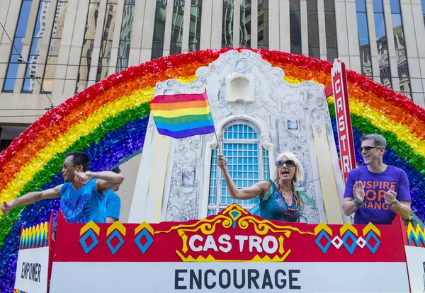 San Francisco orgoglio gay — Foto Stock