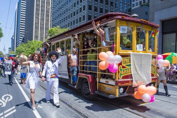 San Francisco gay pride — Stockfoto