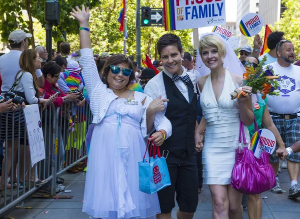 San Francisco gay pride — Stock Photo, Image