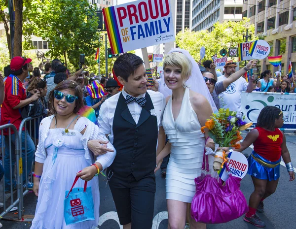 San Francisco gay pride — Stock Photo, Image