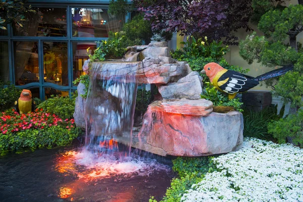 Bellagio Hotel Conservatory & Botanical Gardens — Stock Photo, Image