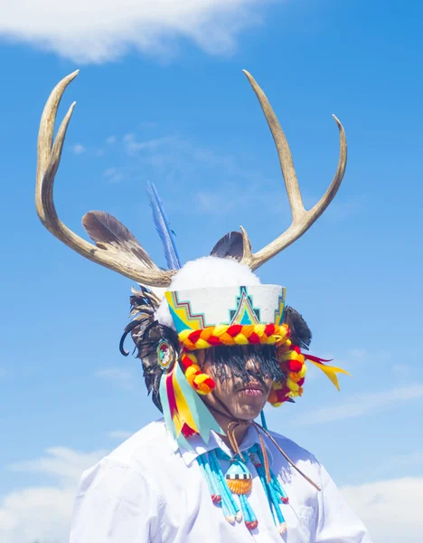 Gallup inter tribal Indiase ceremoniële — Stockfoto