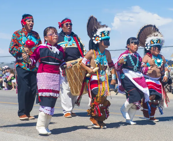 Gallup Inter-Tribal Indiano Cerimonial — Fotografia de Stock