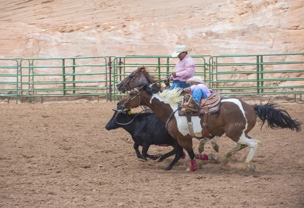 Gallup, indyjski rodeo — Zdjęcie stockowe