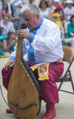bandura Ukraynalı müzisyen