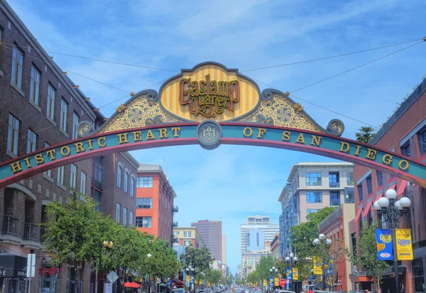 Gaslamp, san diego — Stockfoto