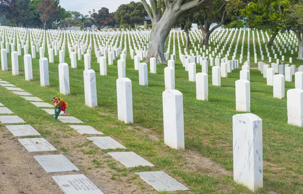 Cementerio en Point Loma San Diego — Foto de Stock