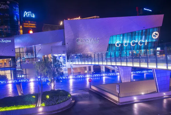 Las Vegas kristallen winkelcentrum — Stockfoto