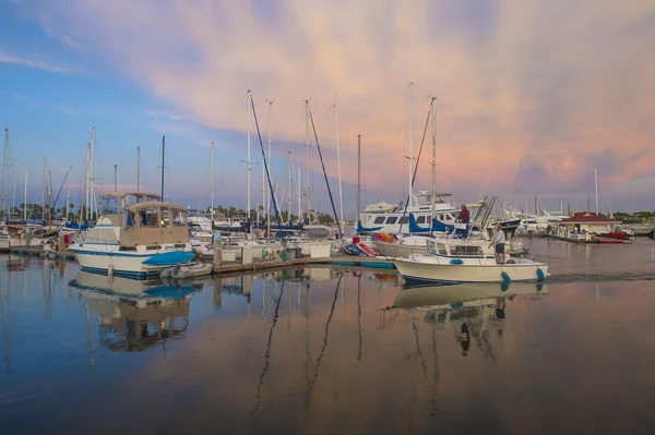 Marina op cornado schiereiland — Stockfoto