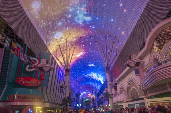 Las vegas, fremont street ervaring — Stockfoto