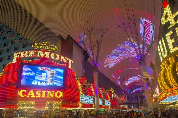 Las vegas, fremont street doświadczenia — Zdjęcie stockowe