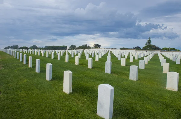 Cemetery in Point Loma San Diego — Stock Photo, Image