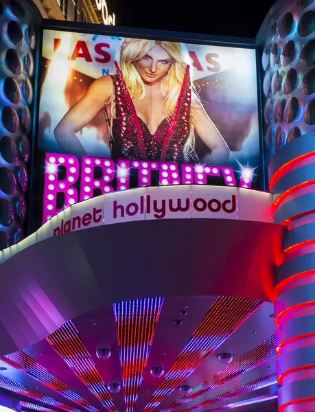 Las Vegas, Britney Spears — стоковое фото