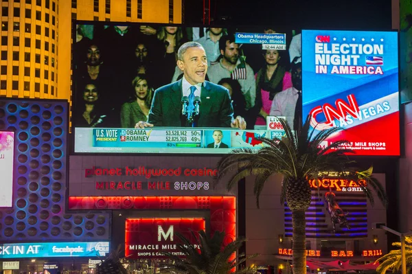 Soirée électorale à Las Vegas — Photo
