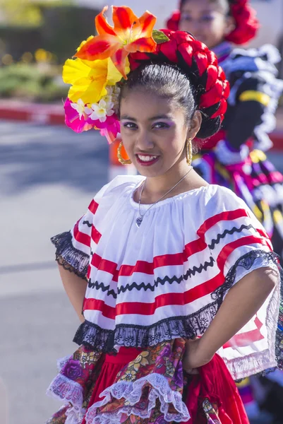 Desfile do Dia Internacional Hispânico — Fotografia de Stock