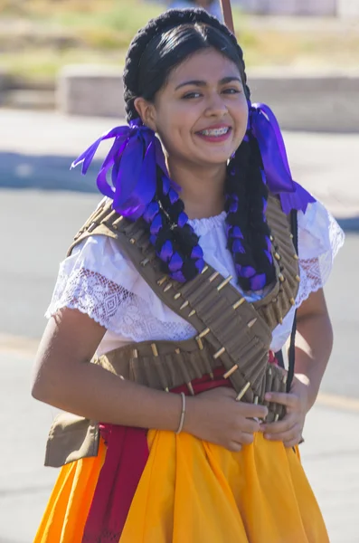 Desfile do Dia Internacional Hispânico — Fotografia de Stock