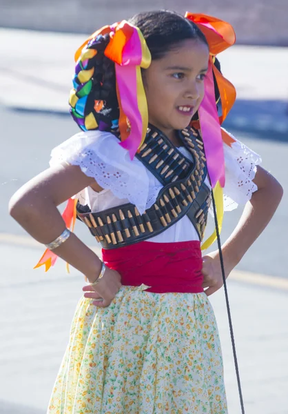Desfile do Dia Internacional Hispânico — Fotografia de Stock