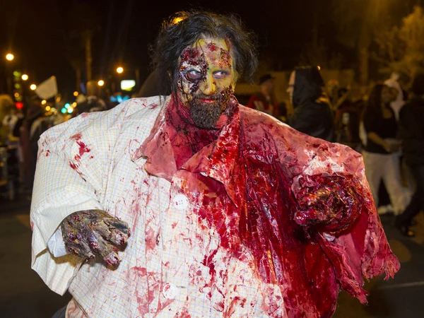 Las Vegas Halloween parade — Stockfoto