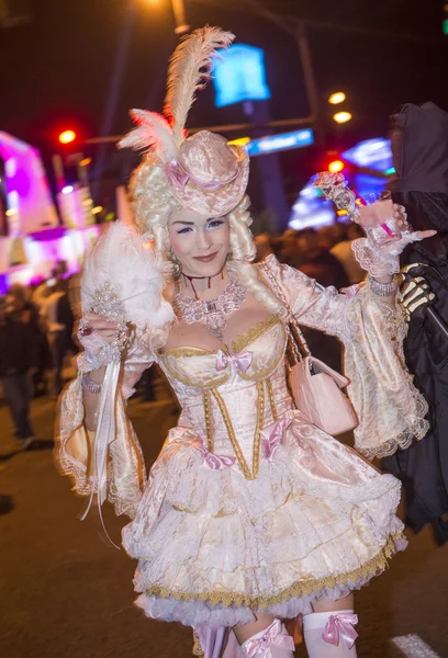 Las Vegas Halloween parade — Stock fotografie