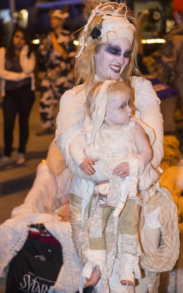 Las vegas halloween parade — Stockfoto