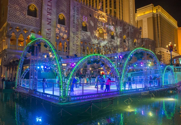 Las Vegas, Venetian hotel Ice rink —  Fotos de Stock