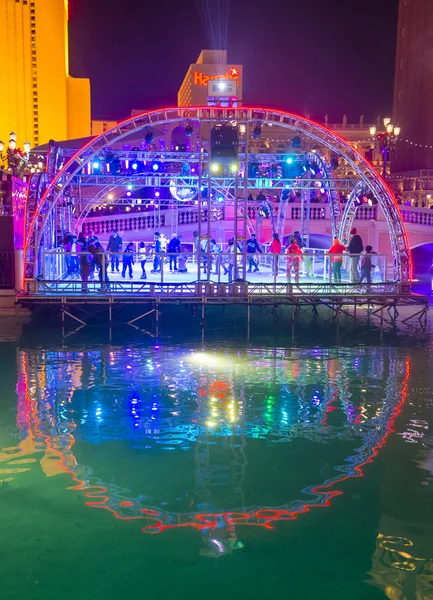 Las Vegas, Venetian hotel Ice rink —  Fotos de Stock