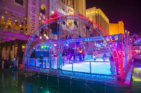 Las Vegas, Venetian hotel Ice rink — Foto de Stock