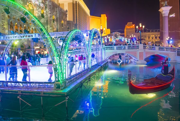 Las Vegas, Venetian hotel Ice rink — Foto de Stock