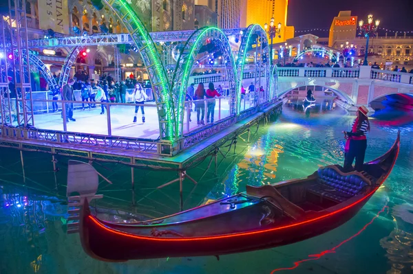 Las Vegas, Venetian hotel Ice rink — Foto de Stock