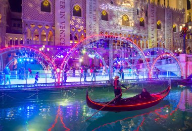 Las vegas, Venedik oteli buz pateni pisti