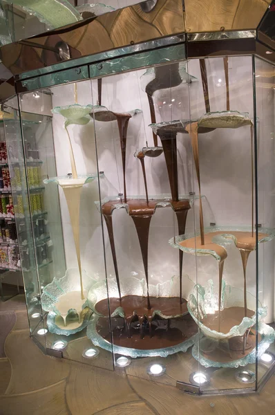 Bellagio Chocolate Fountain — Stock Image Bellagio Chocolate Fountain Royalty Free Stock Photos