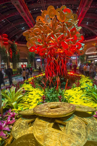 Bellagio Hotel Konservatuarı ve Botanik Bahçeleri — Stok fotoğraf