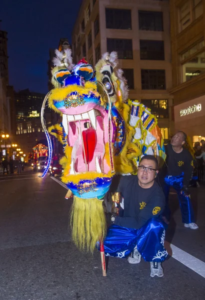 Chinese new year parade — Stock Photo, Image