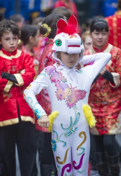 中国新年游行 — 图库照片