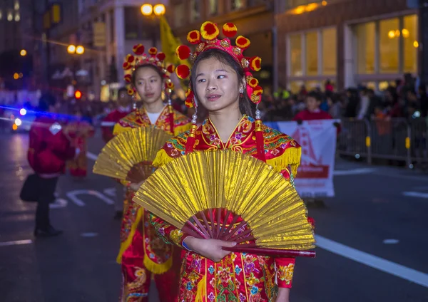 中国の新年パレード — ストック写真