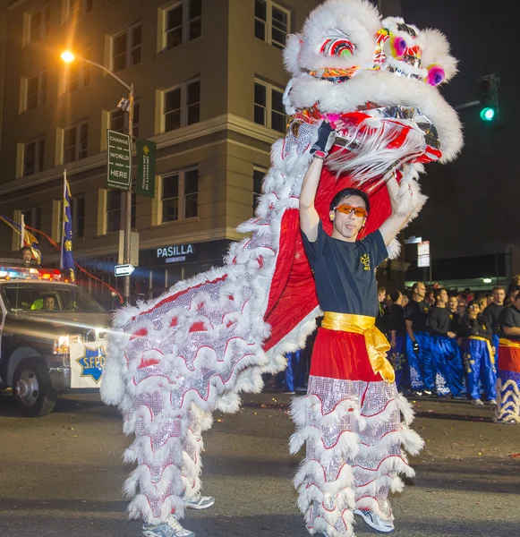 Desfile de año nuevo chino — Foto de Stock