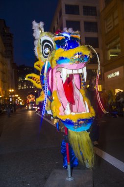 Çin yeni yılı parade