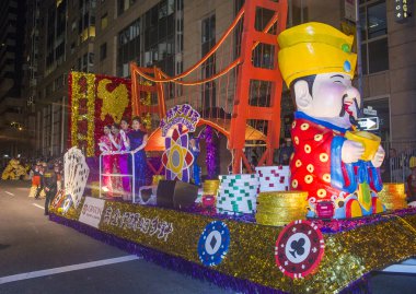 Çin yeni yılı parade