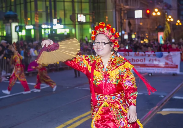 Desfile de año nuevo chino — Foto de Stock