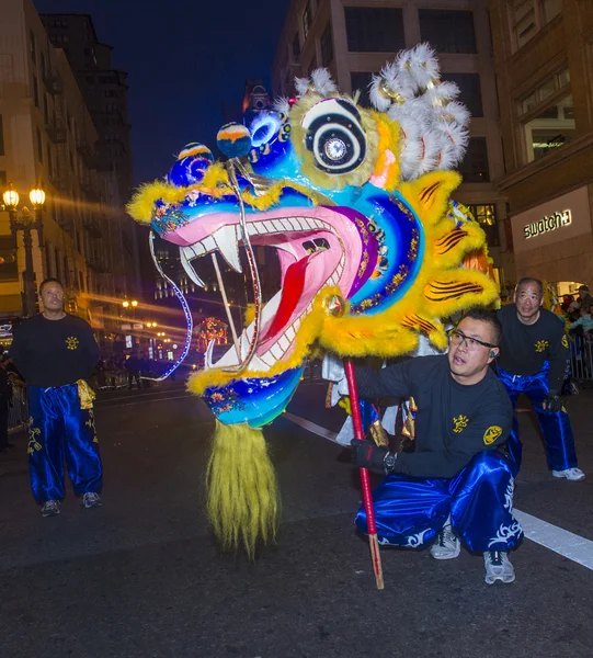 Desfile de año nuevo chino — Foto de Stock