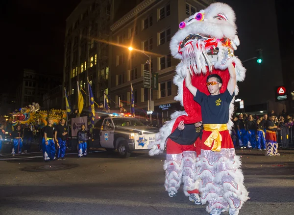 Китайский новогодний парад — стоковое фото
