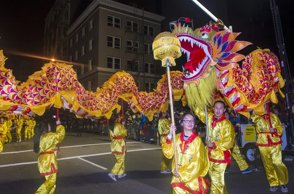 Desfile de año nuevo chino — Foto de Stock