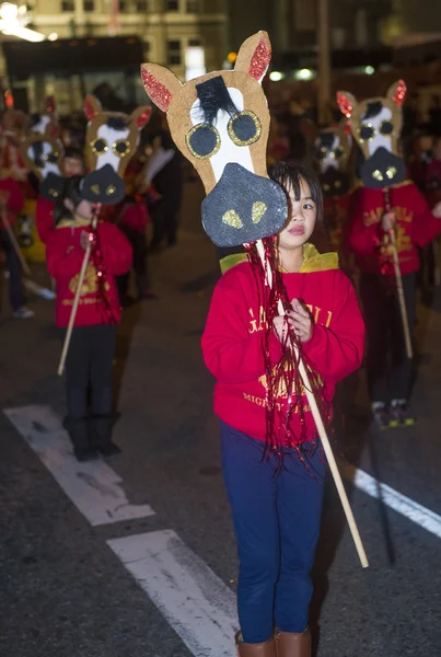 Parata cinese di Capodanno — Foto Stock
