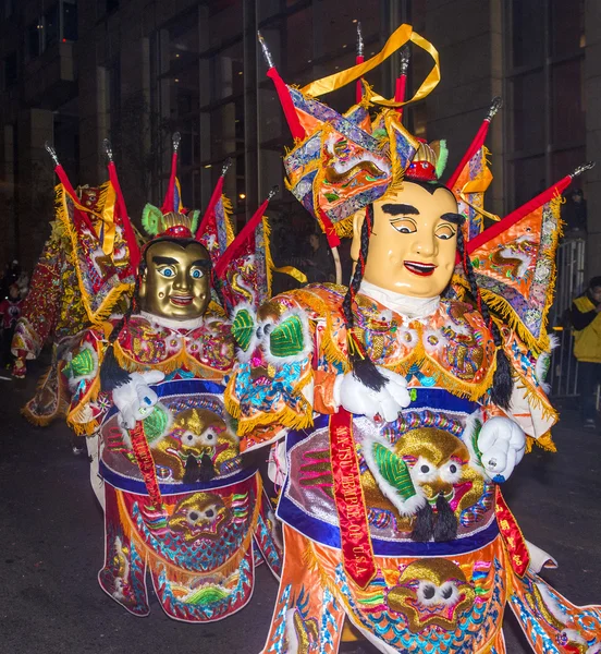 Desfile de ano novo chinês — Fotografia de Stock